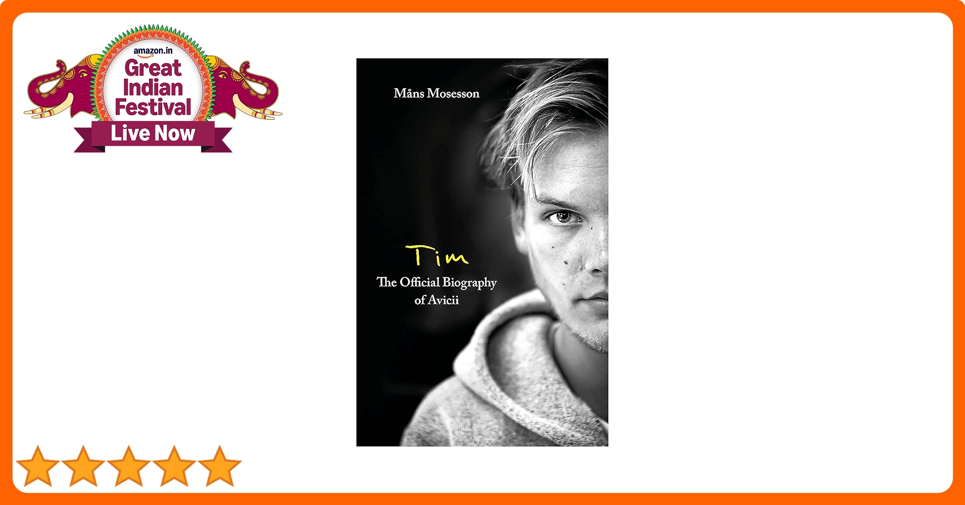 Buy TIM – THE OFFICIAL BIOGRAPHY OF AVICII Book Online at